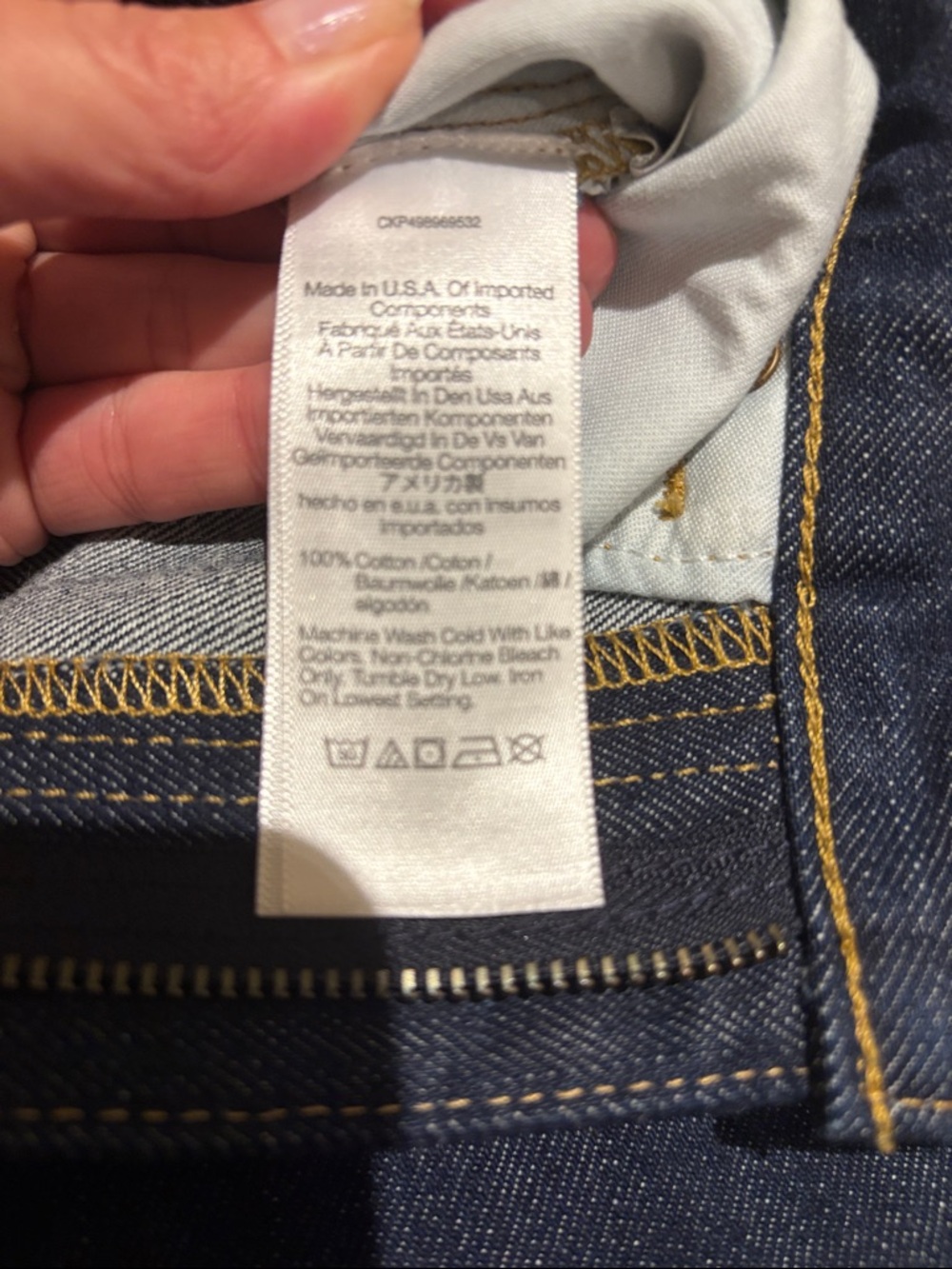 NWT Madewell Balloon Jean dark wash - Picture 4 of 9